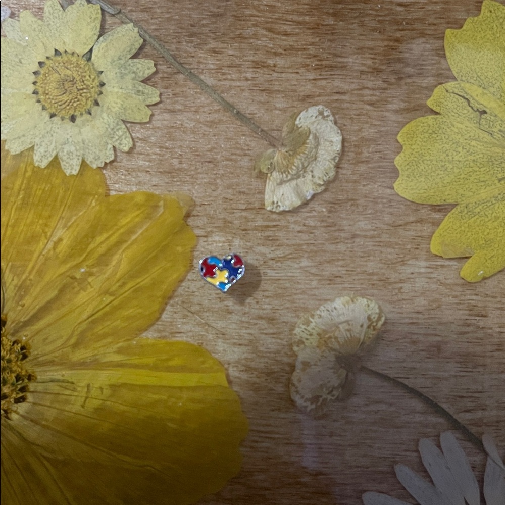 Origami Owl autism awareness charm